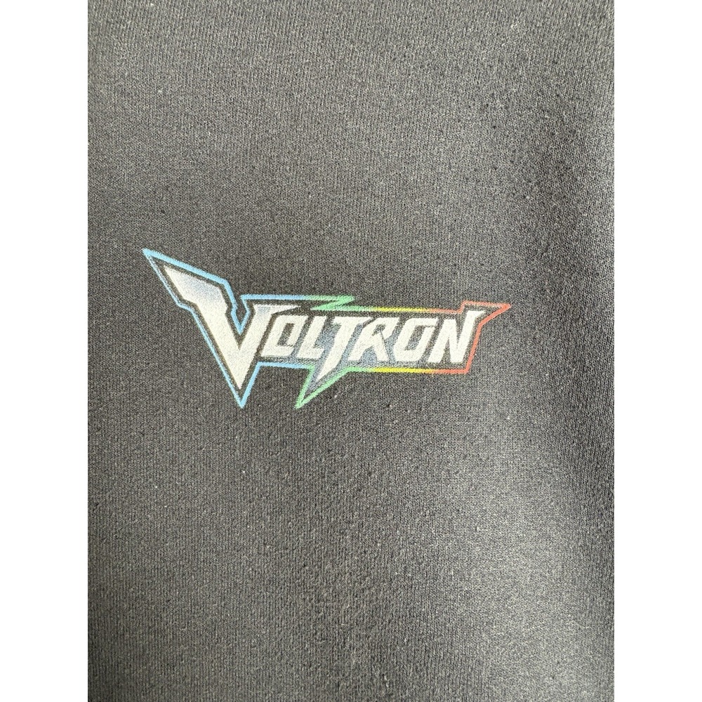 VOLTRON Legendary Defender Hoodie Black Pullover Adult Size Small - Picture 16 of 16